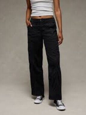 AE Stretch High-Waisted Utility Stovepipe Pant Size 4 R